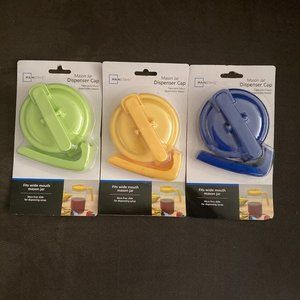 NWOT Mason Jar Dispenser Caps